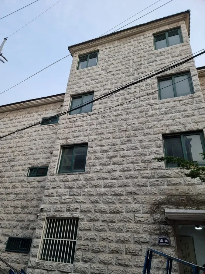 외벽오염제거 대표 사진